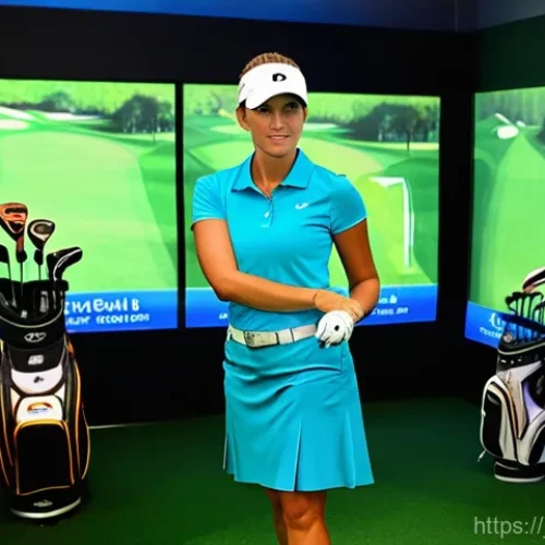 골프 클럽 종류와 차이점 - **Prompt for Driver Fitting Session:**
    "A female golfer, in her late 20s, with a determined and ...