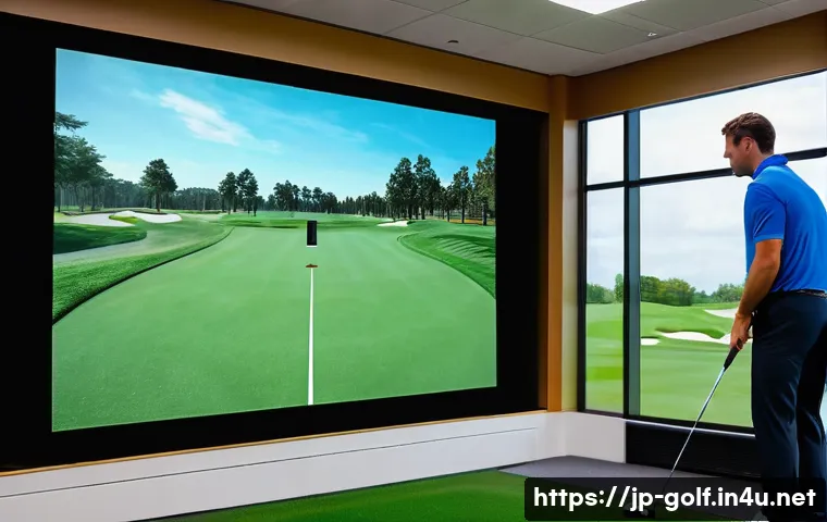 골프 드라이빙 레인지에서 해야 할 연습 - **Prompt:** A focused male golfer in his early 30s, wearing modern athletic golf attire (polo shirt,...